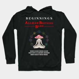 The Allman Brothers Band - Beginnings // In Album Fan Art Designs Hoodie